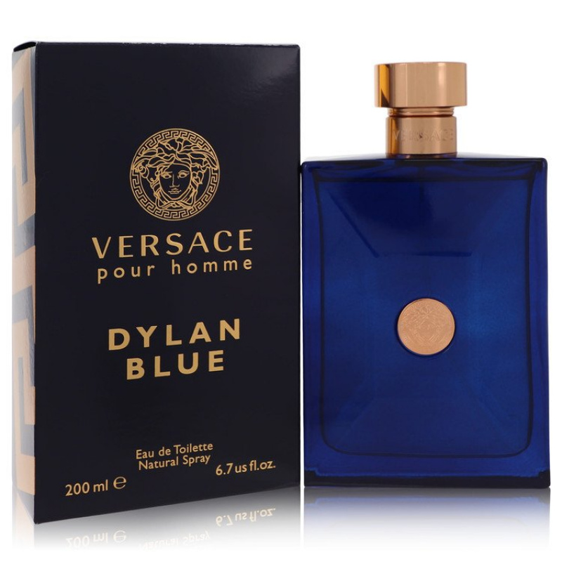 Versace Pour Homme Dylan Blue by Versace Eau De Toilette Spray 6.7 oz
