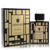 Adolfo Black by Adolfo Eau De Toilette Spray 3.4 oz