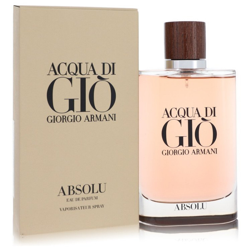 Acqua Di Gio Absolu by Giorgio Armani Eau De Parfum Spray 4.2 oz