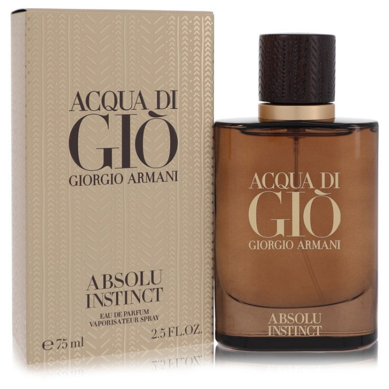 Acqua Di Gio Absolu Instinct by Giorgio Armani Eau De Parfum Spray 2.5 oz