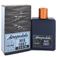 Aeropostale His 1987 Denim by Aeropostale Eau De Toilette Spray 3.4 oz