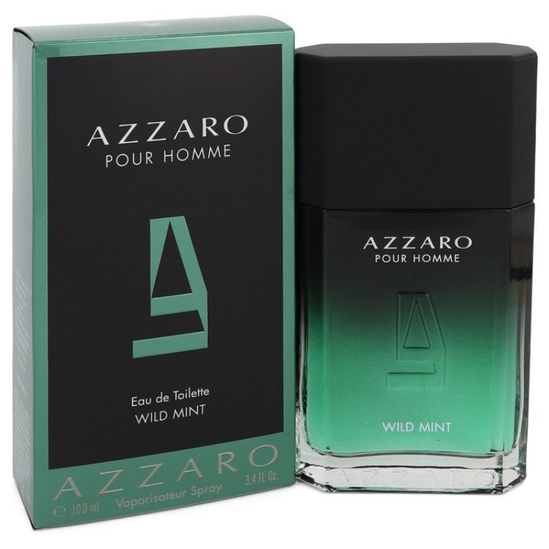 Azzaro Wild Mint by Azzaro Eau De Toilette Spray 3.4 oz