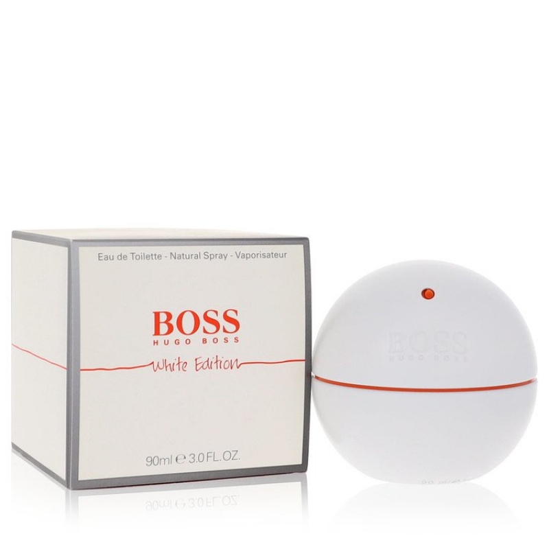 Boss In Motion White by Hugo Boss Eau De Toilette Spray 3 oz