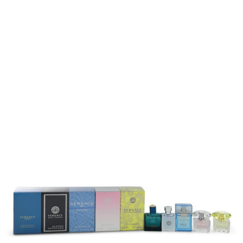 Gift Set -- The Best of Versace Men's and Women's Miniatures Collection