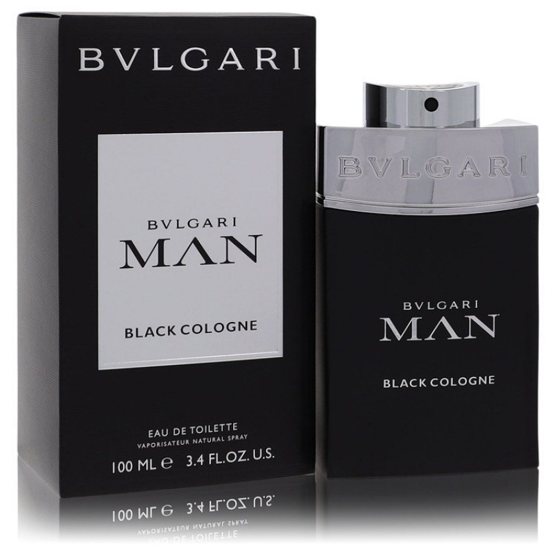 Bvlgari Man Black Cologne by Bvlgari Eau De Toilette Spray 3.4 oz