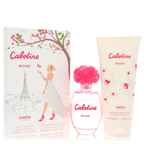 Gift Set -- 3.4 oz Eau De Toilette Spray + 6.7 oz Body Lotion