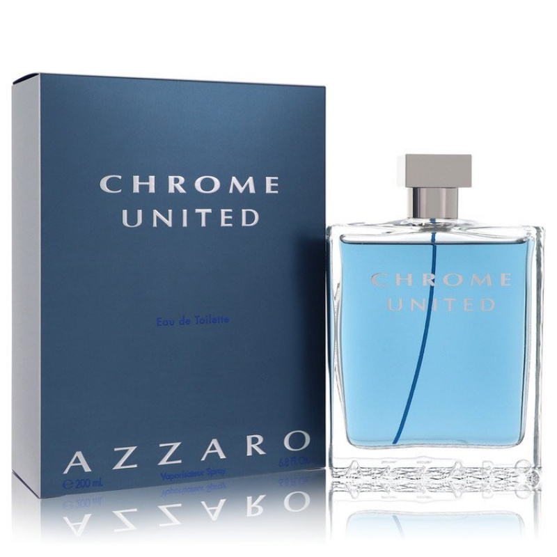 Chrome United by Azzaro Eau De Toilette Spray 6.8 oz