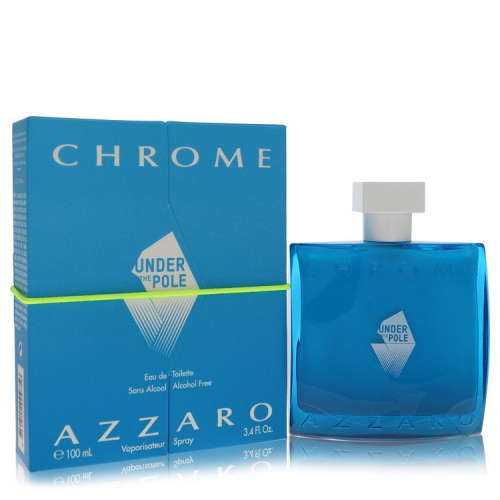 Chrome Under The Pole by Azzaro Eau De Toilette Spray 3.4 oz