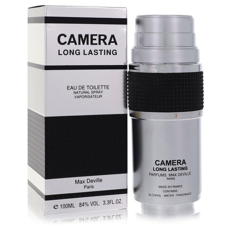 CAMERA LONG LASTING by Max Deville Eau De Toilette Spray 3.4 oz