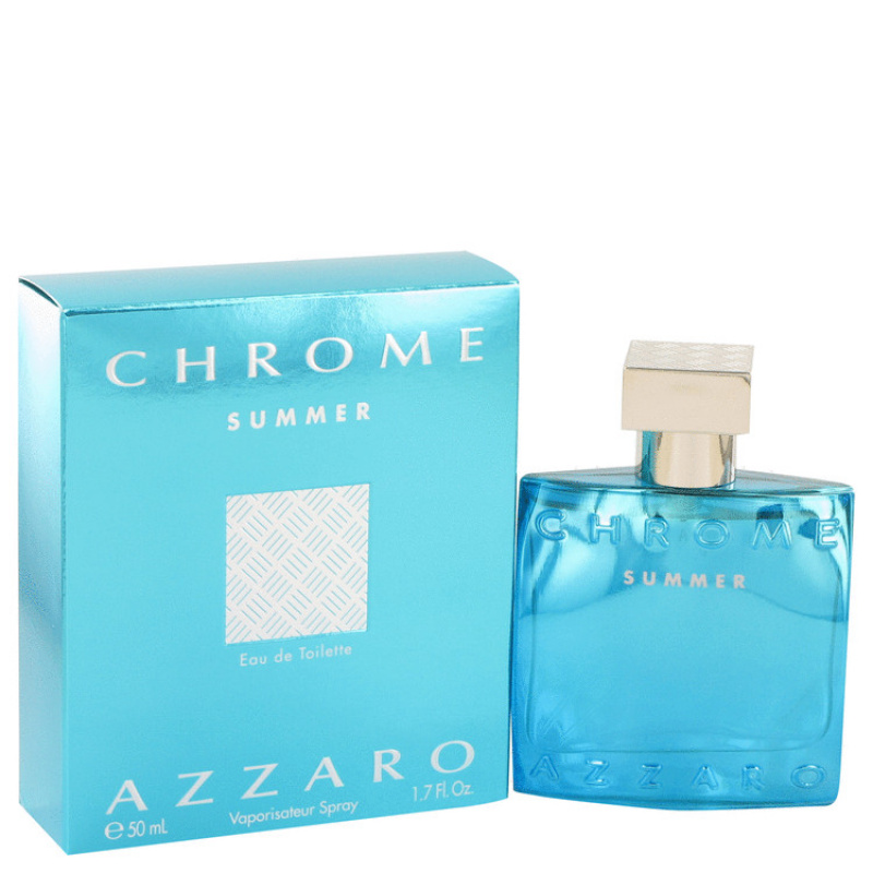 Chrome Summer by Azzaro Eau De Toilette Spray 1.7 oz