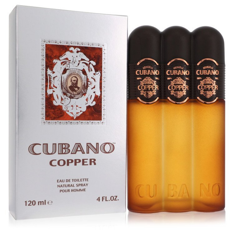 Cubano Copper by Cubano Eau De Toilette Spray 4 oz