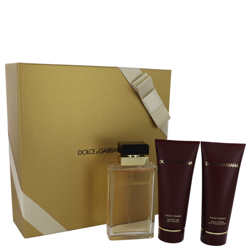 Gift Set -- 3.4 oz Eau De Parfum Spray + 3.4 oz Shower Gel + 3.4 oz Body Lotion
