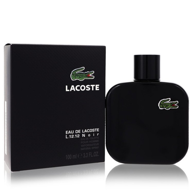 Lacoste Eau De Lacoste L.12.12 Noir by Lacoste Eau De Toilette Spray 3.4 oz