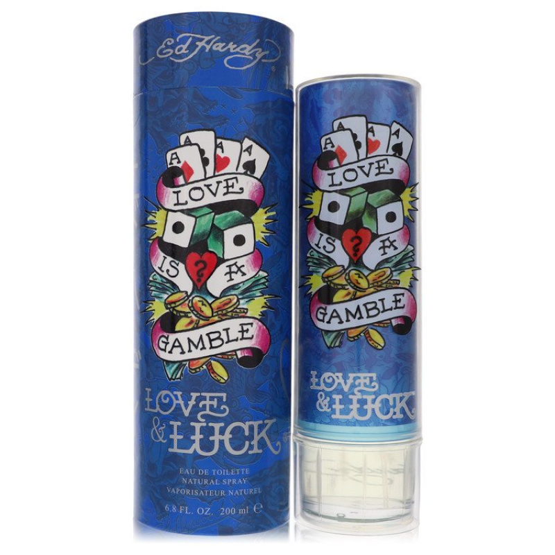 Love & Luck by Christian Audigier Eau De Toilette Spray 6.7 oz