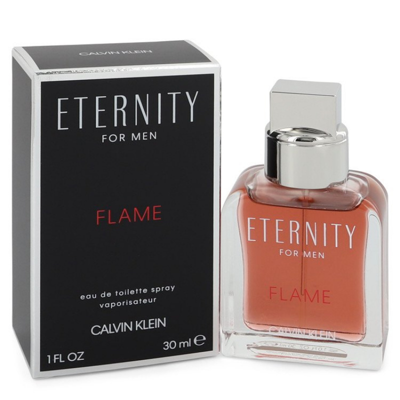 Eternity Flame by Calvin Klein Eau De Toilette Spray 1 oz