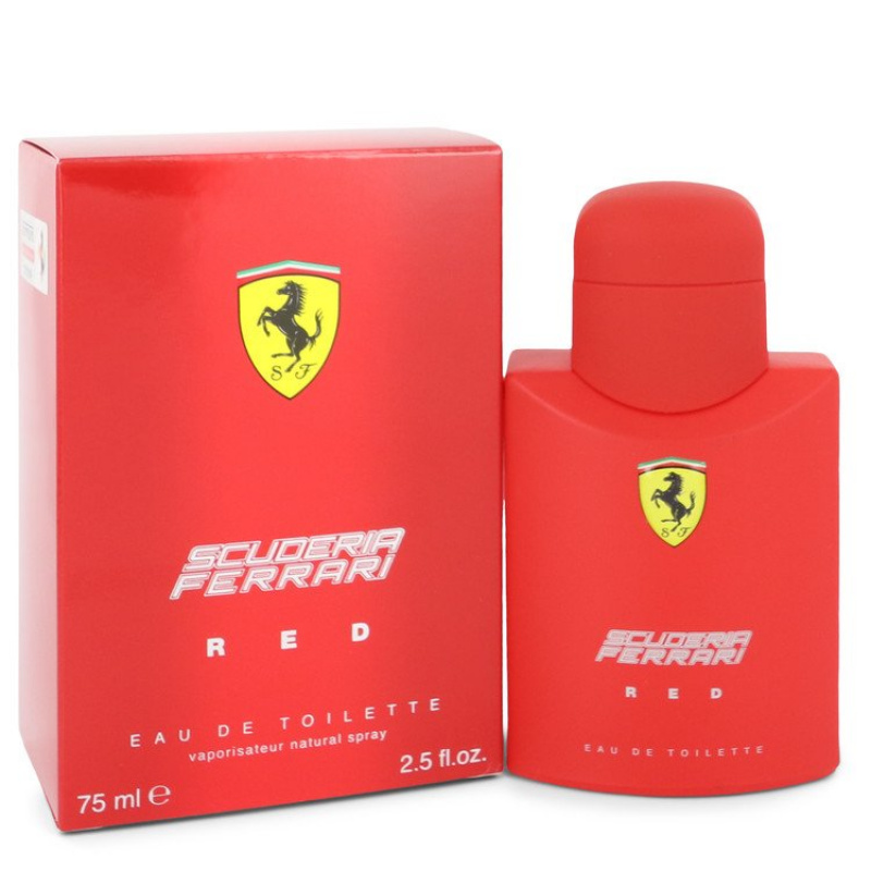 Ferrari Scuderia Red by Ferrari Eau De Toilette Spray 2.5 oz