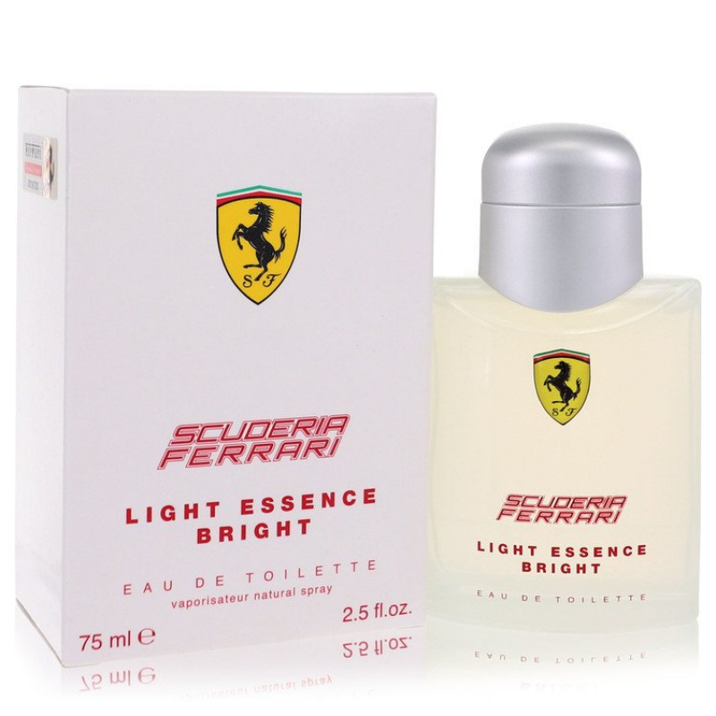 Ferrari Light Essence Bright by Ferrari Eau De Toilette Spray (Unisex) 2.5 oz