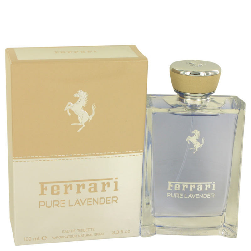 Ferrari Pure Lavender by Ferrari Eau De Toilette Spray (Unisex) 3.4 oz