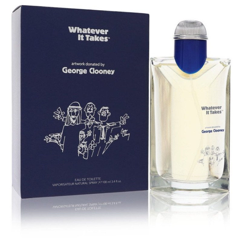 Whatever It Takes George Clooney by Whatever it Takes Eau De Toilette Spray 3.4 oz