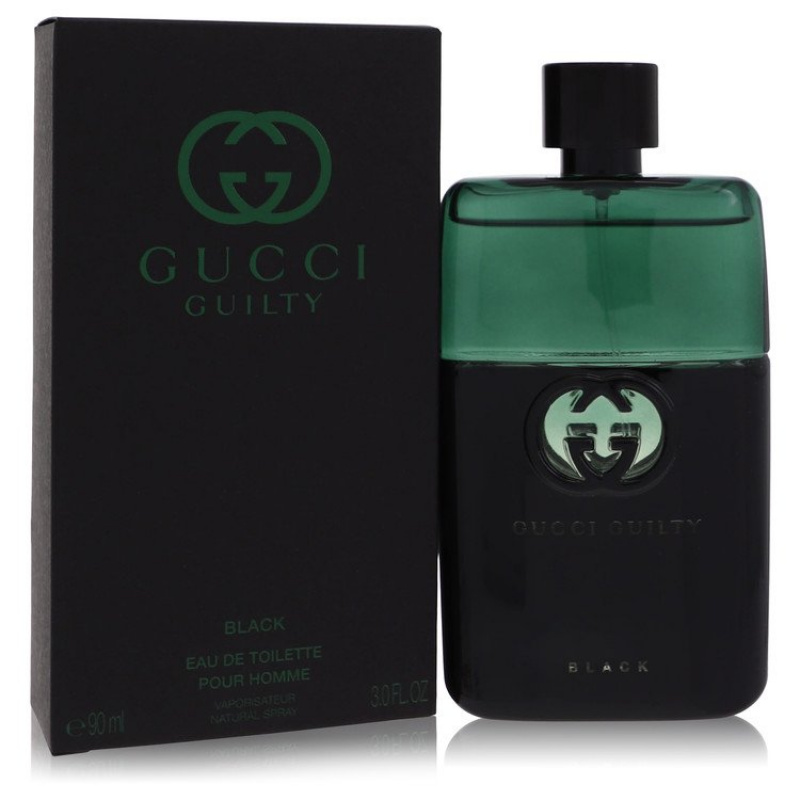 Gucci Guilty Black by Gucci Eau De Toilette Spray 3 oz