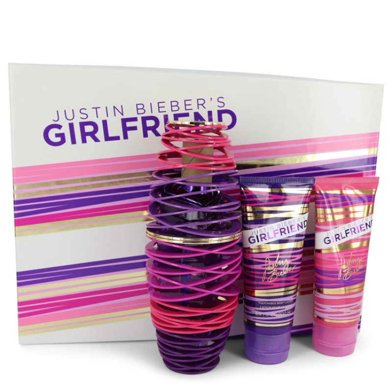 Gift Set -- 3.4 oz Eau De Parfum Spray + 3.4 oz Body Lotion + 3.4 oz Shower Gel