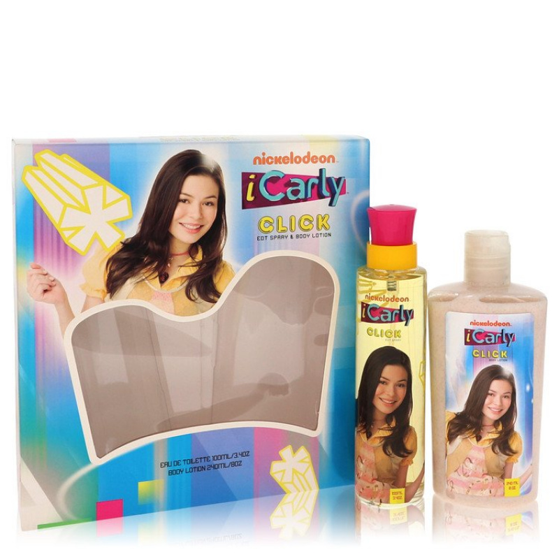 Gift Set -- 3.4 oz Eau De Toilette Spray + 8 oz Body Lotion
