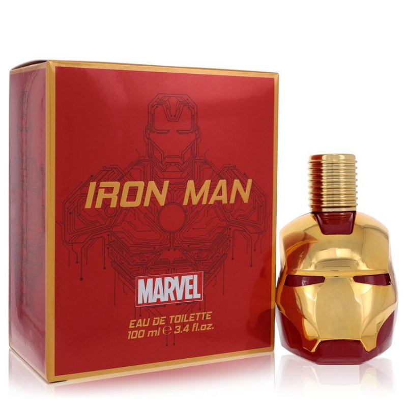 Iron Man by Marvel Eau De Toilette Spray 3.4 oz