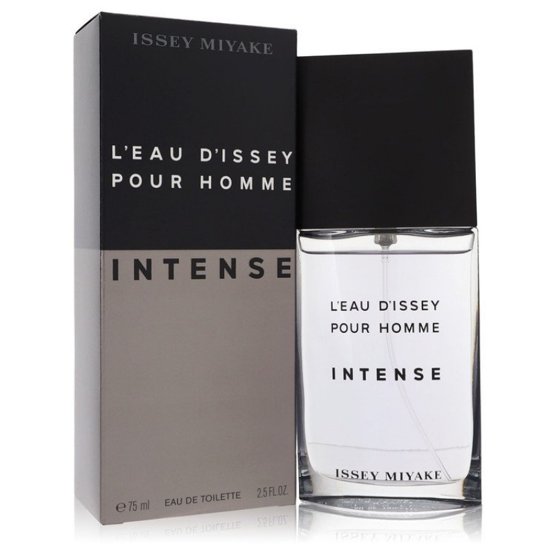 L'eau D'Issey Pour Homme Intense by Issey Miyake Eau De Toilette Spray 2.5 oz