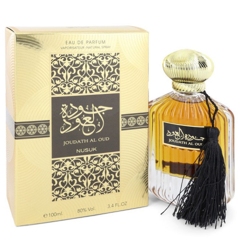 Joudath Al Oud by Nusuk Eau De Parfum Spray (Unisex) 3.4 oz