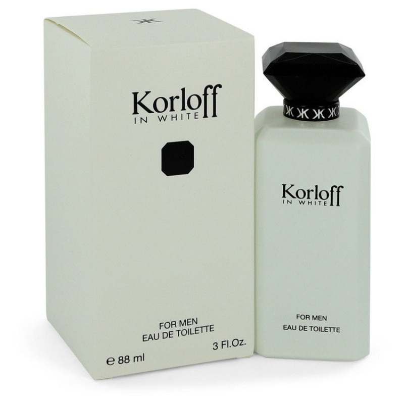 Korloff in White by Korloff Eau De Toilette Spray 3 oz