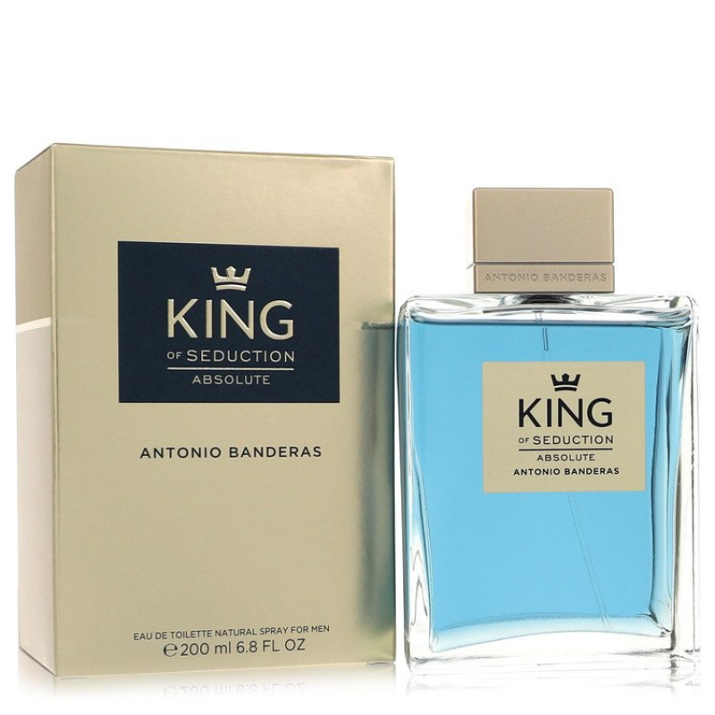 King of Seduction Absolute by Antonio Banderas Eau De Toilette Spray 6.7 oz