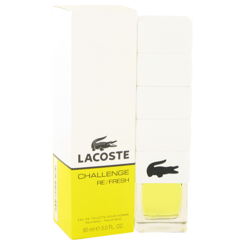 Lacoste Challenge Refresh by Lacoste Eau De Toilette Spray 3 oz