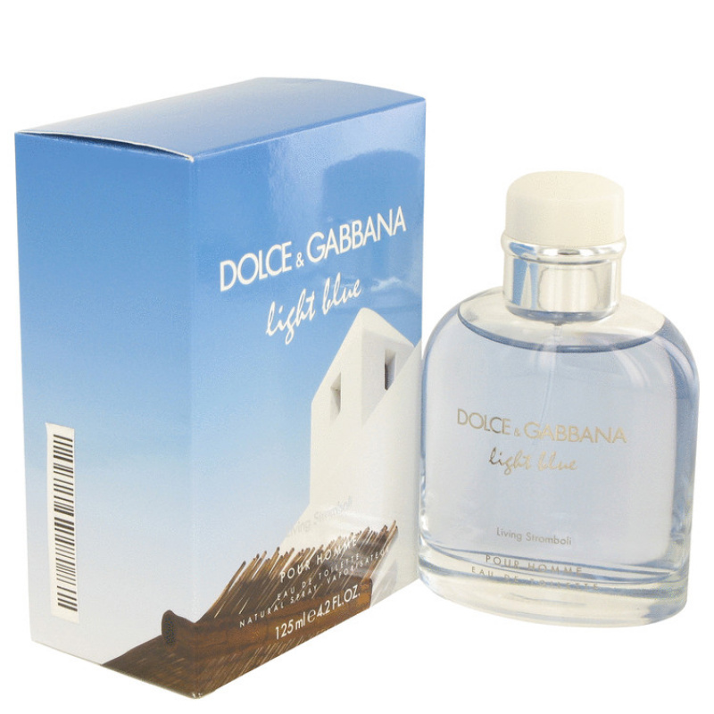 Light Blue Living Stromboli by Dolce & Gabbana Eau De Toilette Spray 4.2 oz