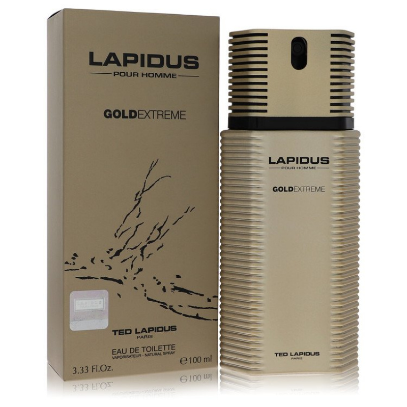 Lapidus Gold Extreme by Ted Lapidus Eau De Toilette Spray 3.4 oz