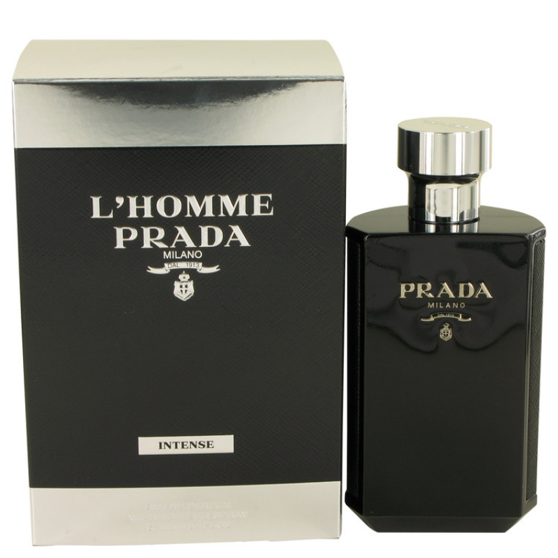 Prada L'homme Intense by Prada Eau De Parfum Spray 3.4 oz