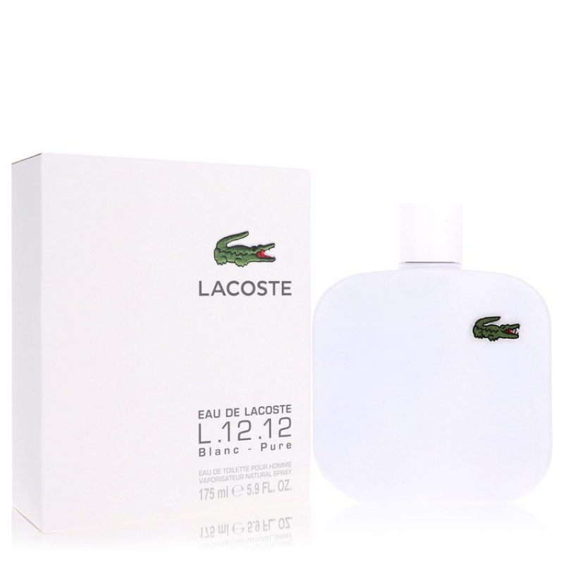 Lacoste Eau De Lacoste L.12.12 Blanc by Lacoste Eau De Toilette Spray 5.9 oz