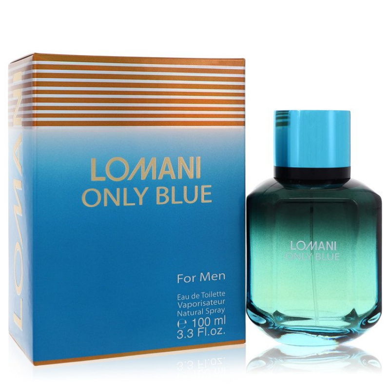Lomani Only Blue by Lomani Eau De Toilette Spray 3.3 oz