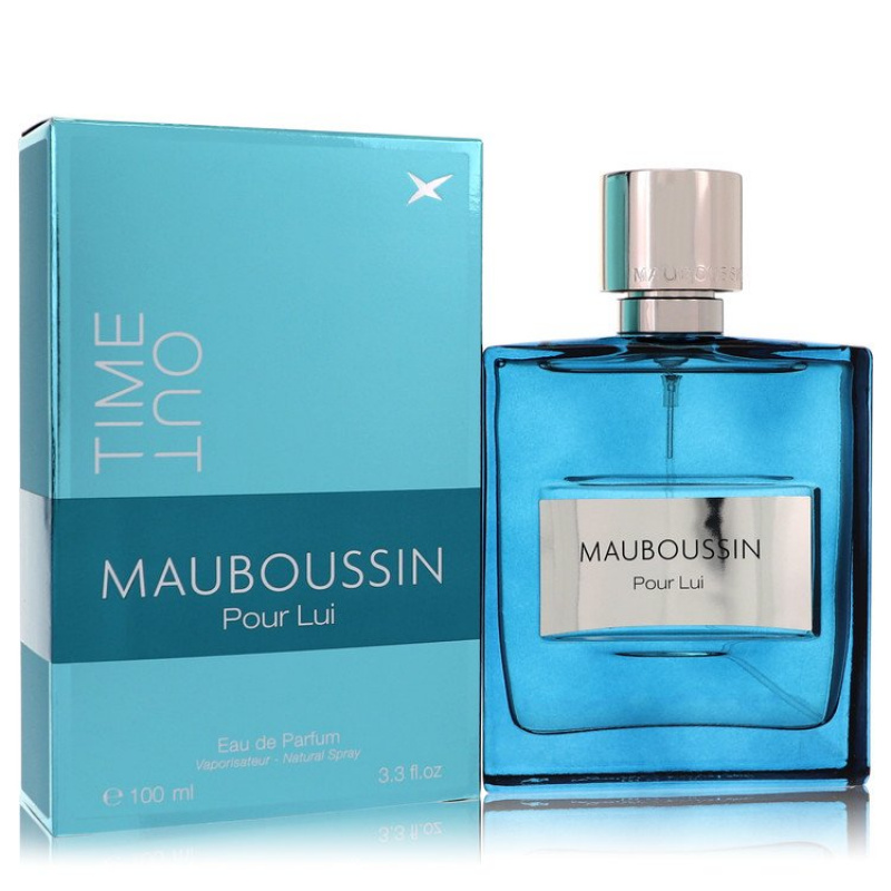 Mauboussin Pour Lui Time Out by Mauboussin Eau De Parfum Spray 3.4 oz