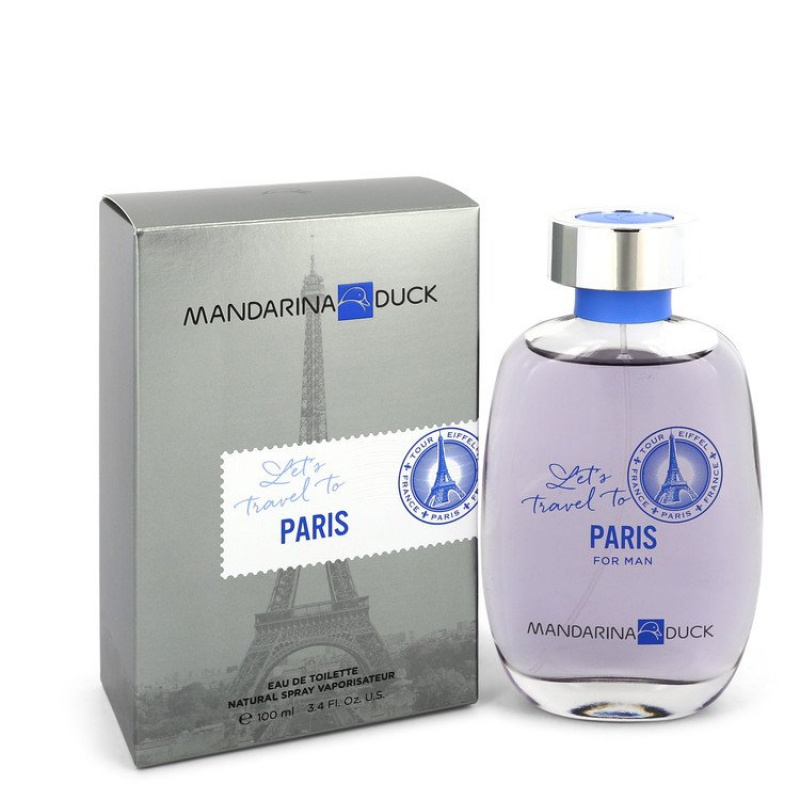 Mandarina Duck Let's Travel to Paris by Mandarina Duck Eau De Toilette Spray 3.4 oz