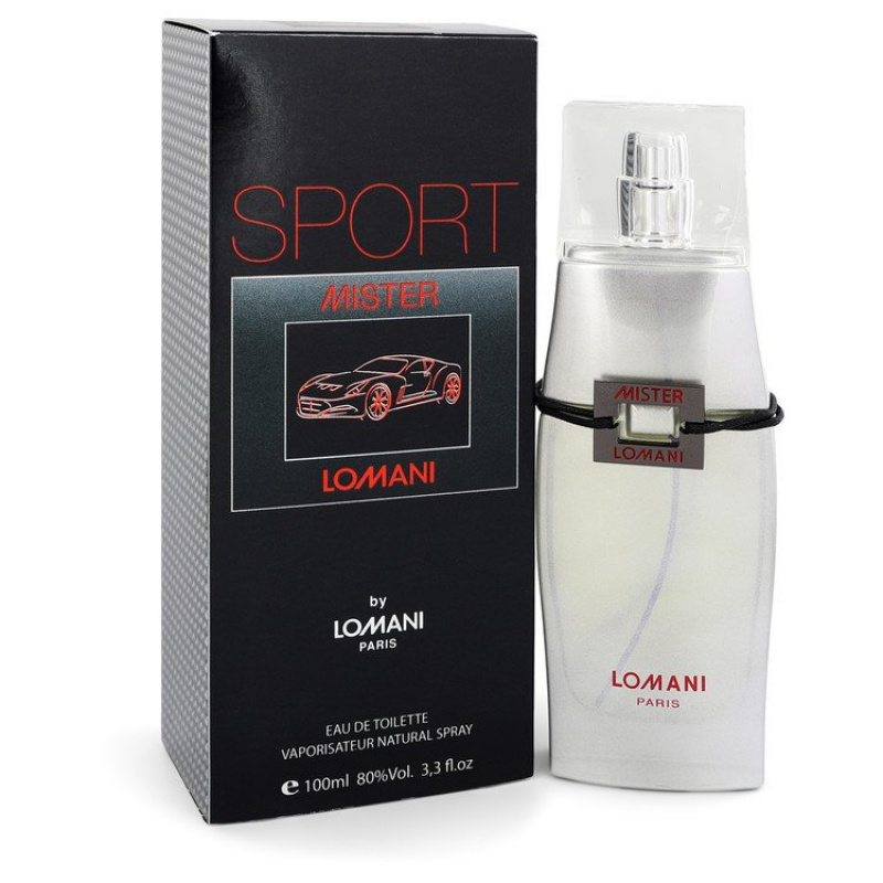 Mister Lomani Sport by Lomani Eau De Toilette Spray 3.3 oz