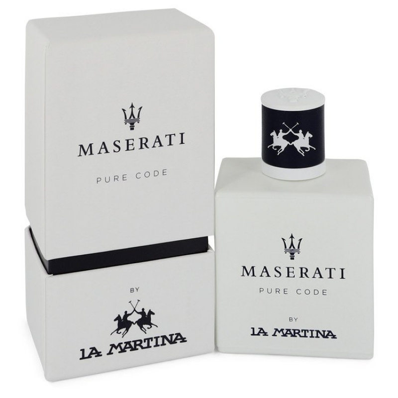 Maserati Pure Code by La Martina Eau De Toilette Spray 3.4 oz