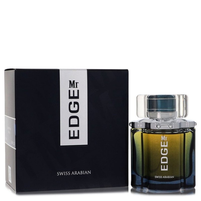 Mr Edge by Swiss Arabian Eau De Parfum Spray 3.4 oz