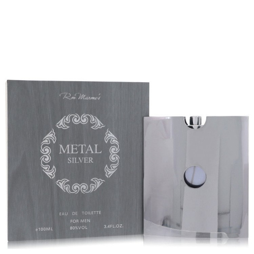 Metal Silver by Ron Marone Eau De Toilette Spray 3.4 oz