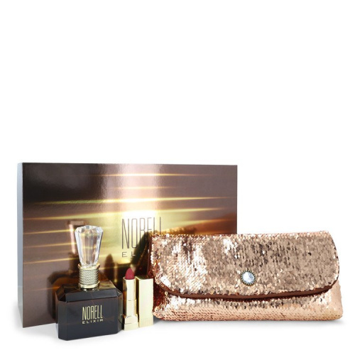 Gift Set -- 3.4 oz Eau De Parfum Spray + .12 oz Lipstick + Free Evening Bag