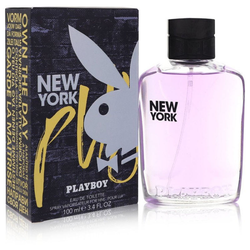 New York Playboy by Playboy Eau De Toilette Spray 3.4 oz