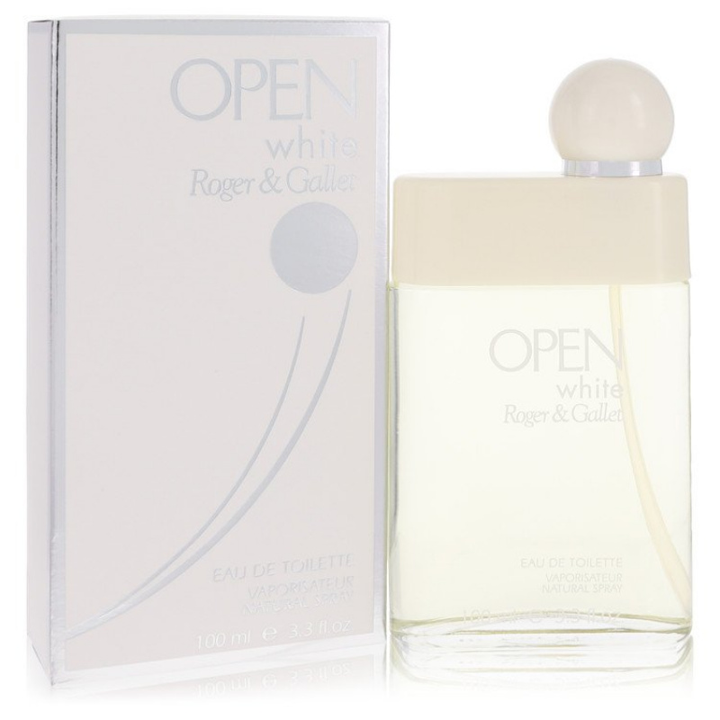 Open White by Roger & Gallet Eau De Toilette Spray 3.3 oz