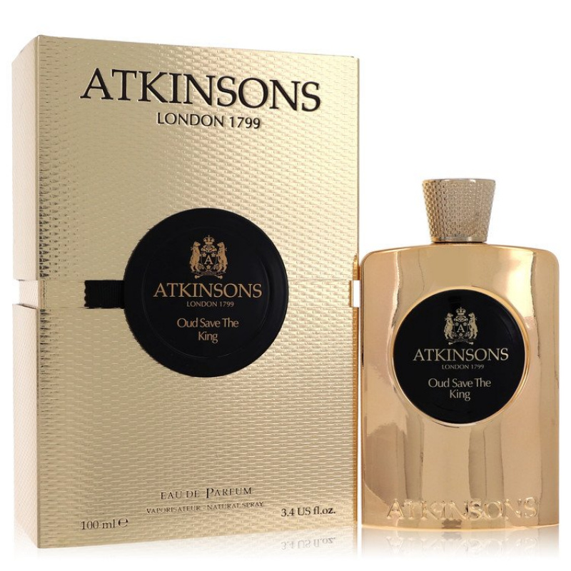 Oud Save The King by Atkinsons Eau De Parfum Spray 3.3 oz