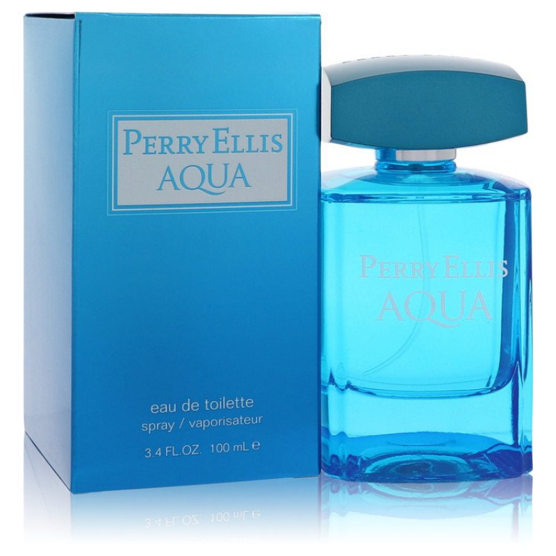 Perry Ellis Aqua by Perry Ellis Eau De Toilette Spray 3.4 oz