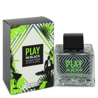 Play in Black Seduction by Antonio Banderas Eau De Toilette Spray 3.4 oz