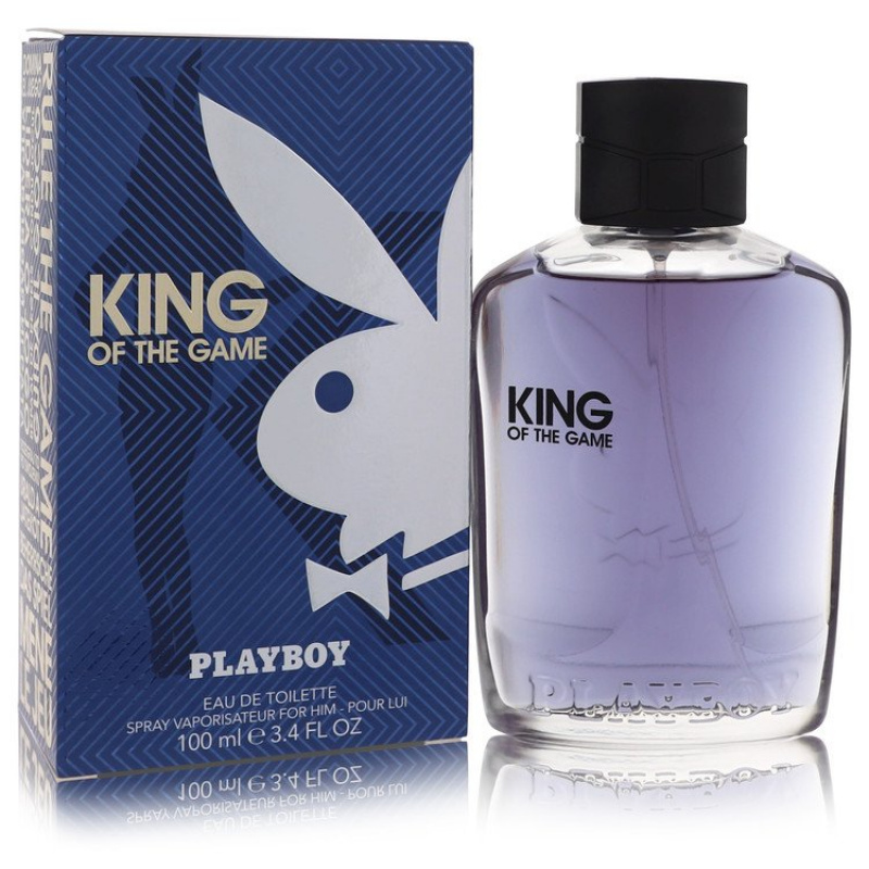 Playboy King of The Game by Playboy Eau De Toilette Spray 3.4 oz